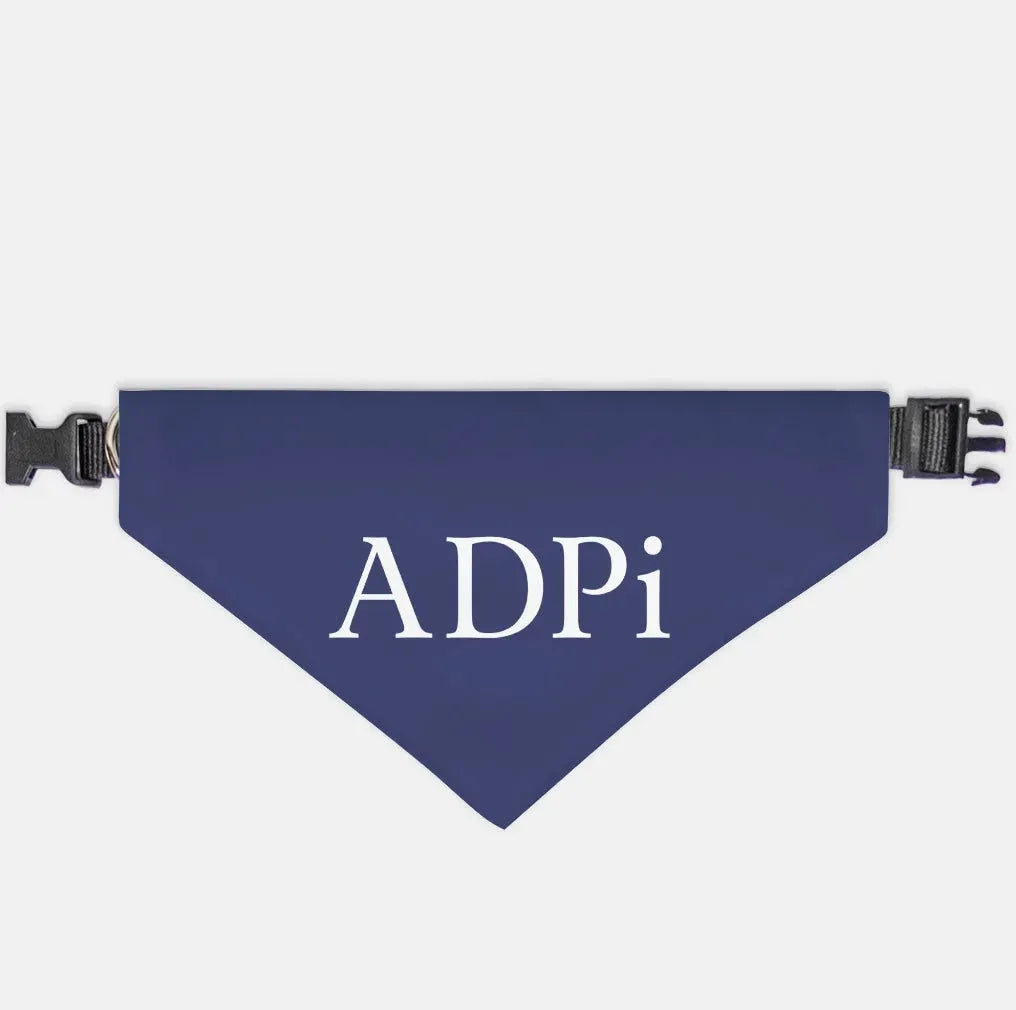 ADPi Pet Bandana Midnight XL Pet Bandanas