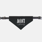 Alpha Omicron Pi Pet Bandana Black Medium Pet Bandanas