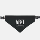 Alpha Omicron Pi Pet Bandana Black Large Pet Bandanas