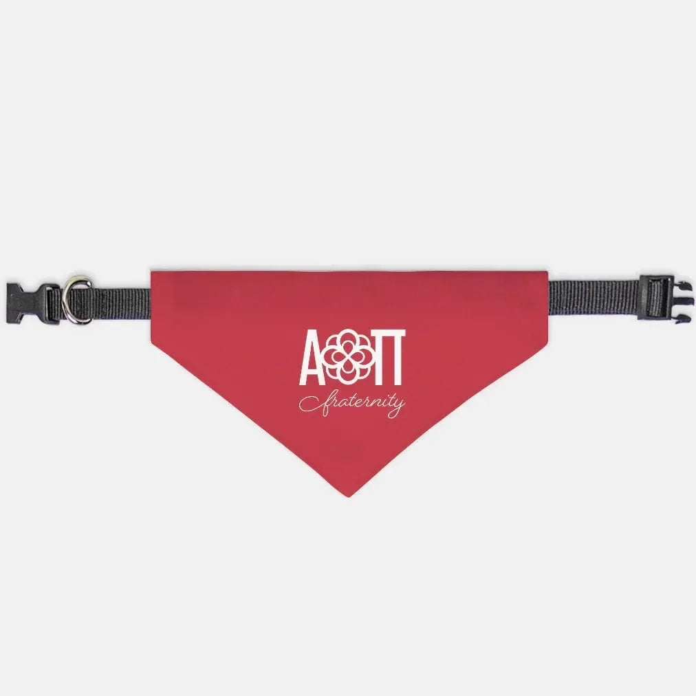 Alpha Omicron Pi Pet Bandana Cardinal Small Pet Bandanas
