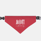 Alpha Omicron Pi Pet Bandana Cardinal Large Pet Bandanas