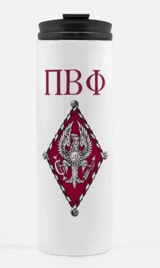 Pi Beta Phi Crest Thermal Tumbler 16 oz. Drinkware