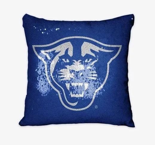 Georgia State University Pillow Cover Sequin - GSU Panther Pillow Covers