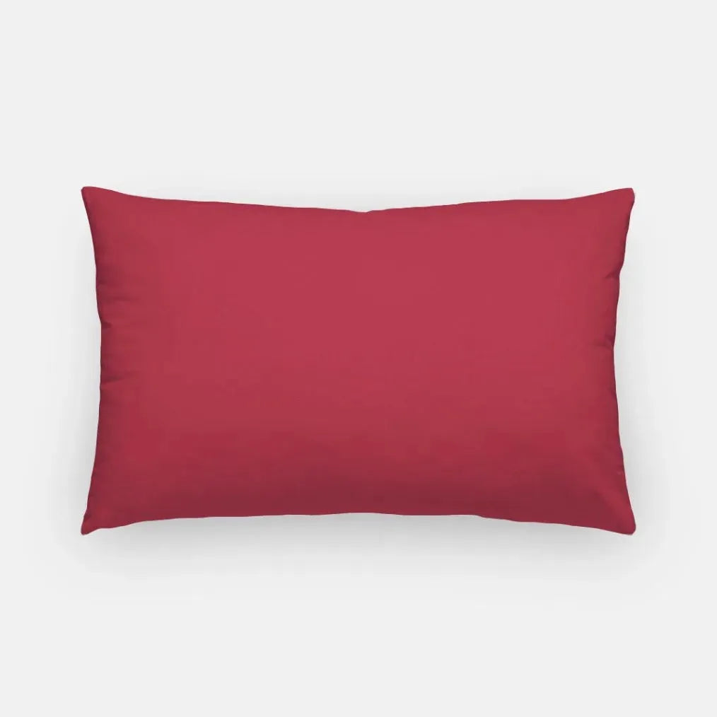 Alpha Gam Lumbar Throw Pillow Cover - Loving. Leading. Lasting. Pillow Covers