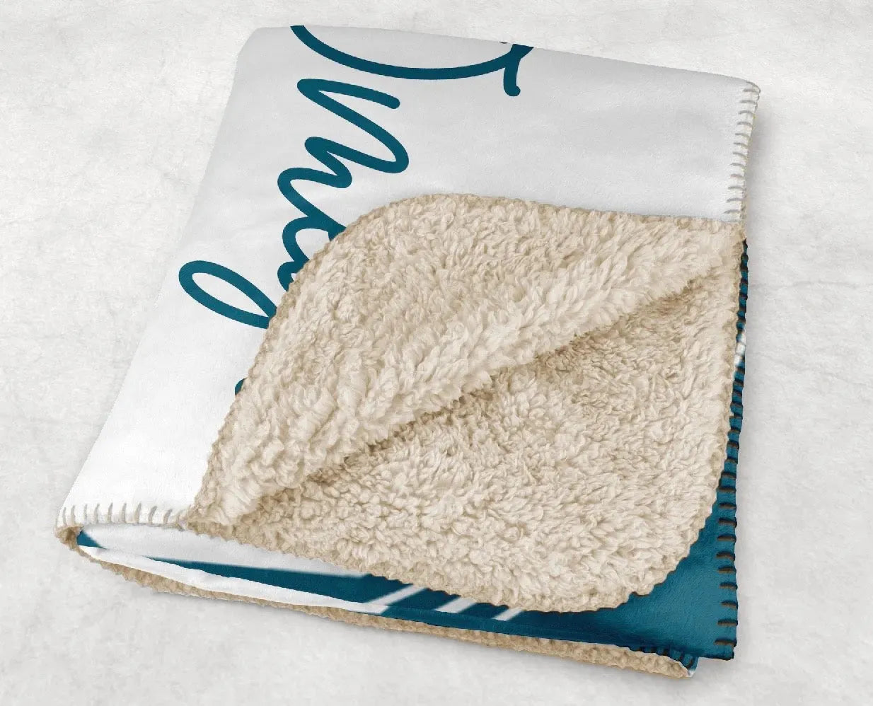 Alpha Chi Omega XL 60x80 Blanket Monogram Vega Band Throw Blankets