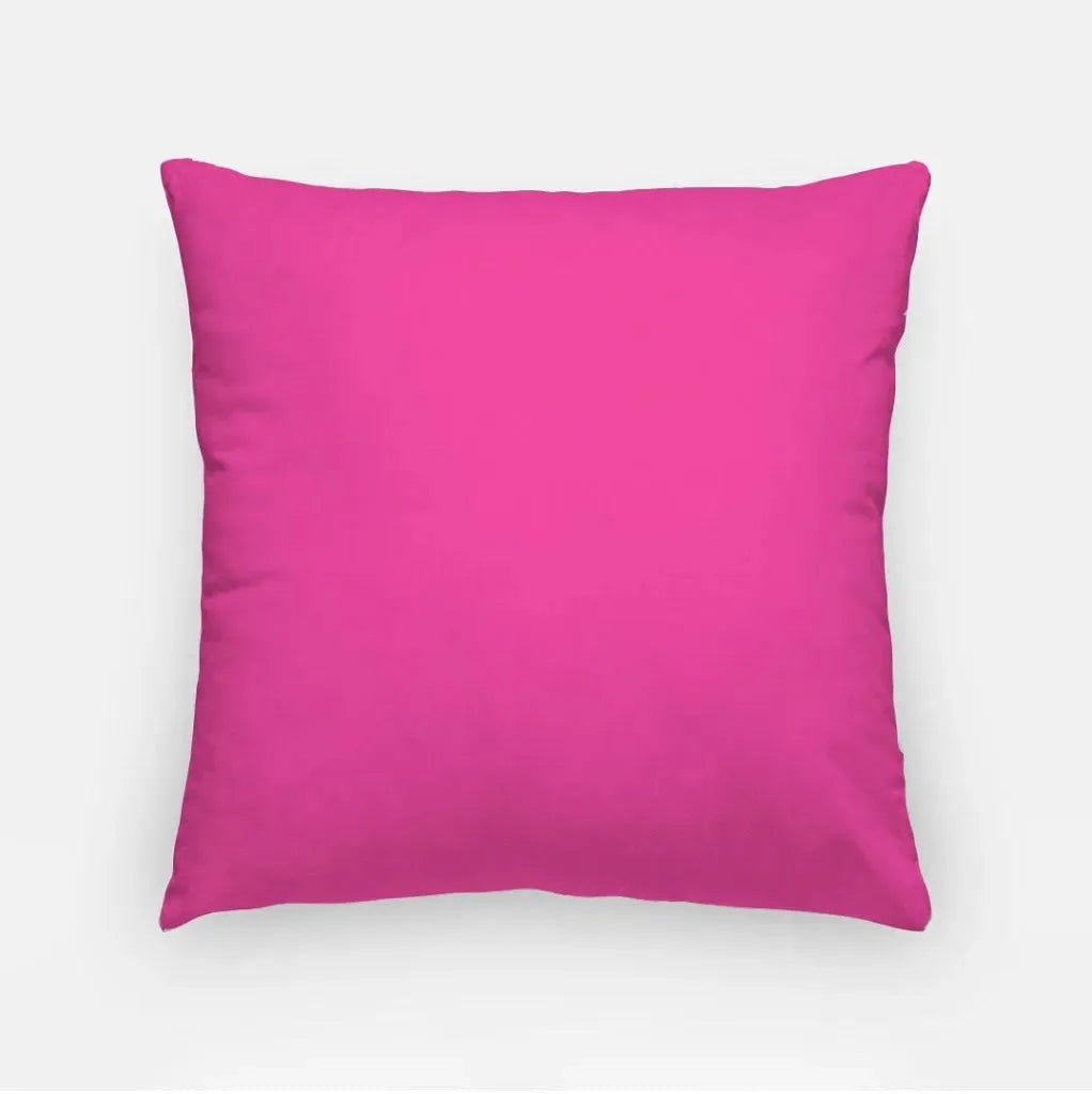 Zeta Think Pink Throw Pillow Cover 18" Pillow Covers