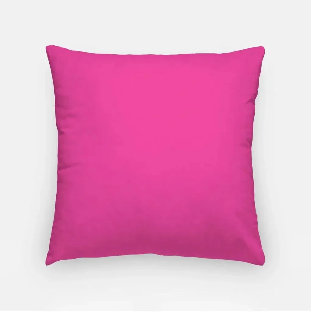 Think Pink Zeta Tau Alpha Throw Pillow Cover 18" Pillow Covers