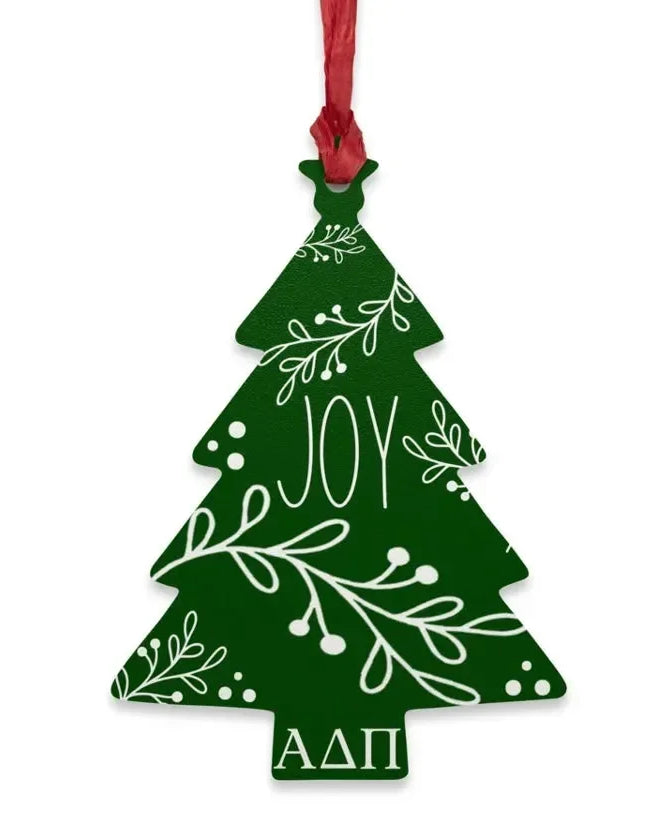 Alpha Delta Pi Wood Christmas Ornaments / Magnets (Set of 3) Holiday Ornaments