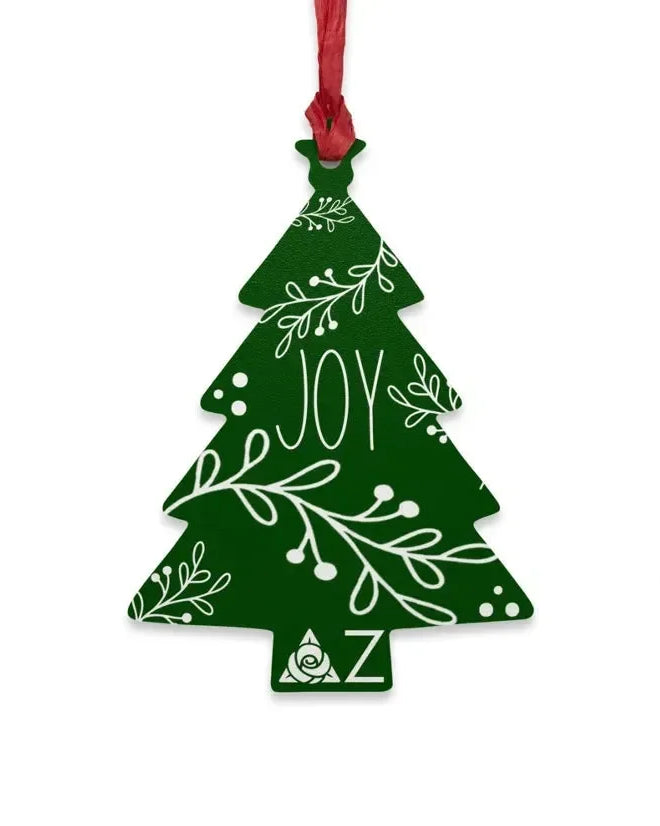 Delta Zeta Wood Christmas Ornaments / Magnets (Set of 3) Holiday Ornaments