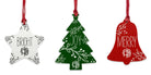Gamma Phi Beta Wood Christmas Ornaments / Magnets (Set of 3) Ornaments and Accents