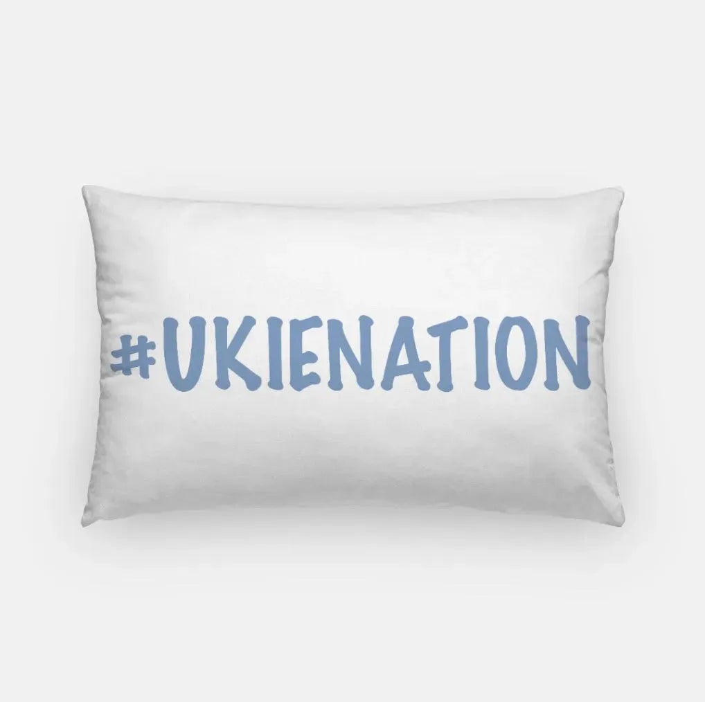#UKIENATION Lumbar Pillow Cover - Campus Greek Fit