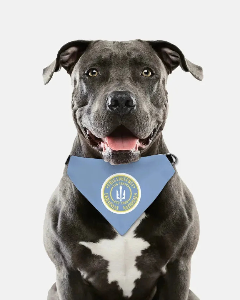 Philadelphia Ukrainian Nationals Blue Pet Bandana