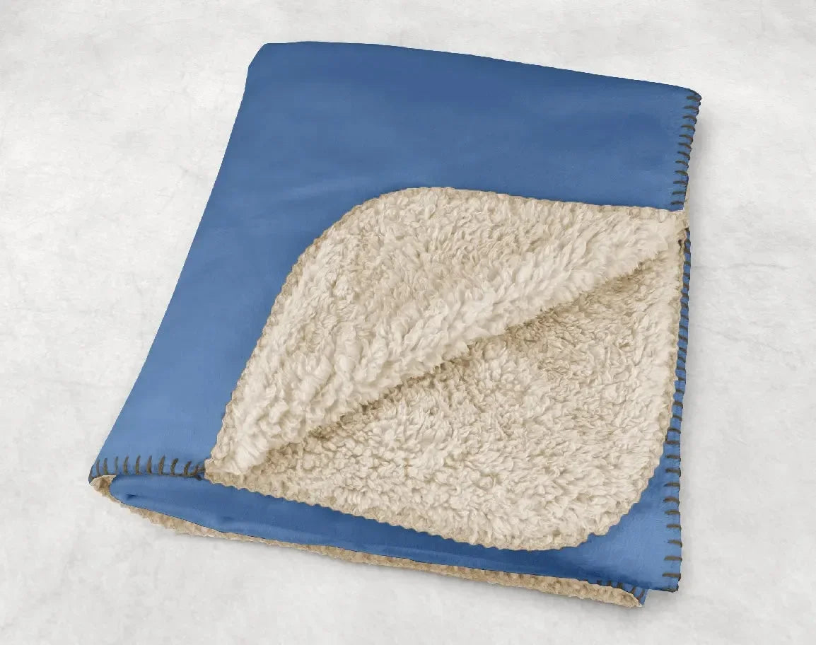 Center Band #UKIENATION Sherpa Blanket 60"x80" - Campus Greek Fit