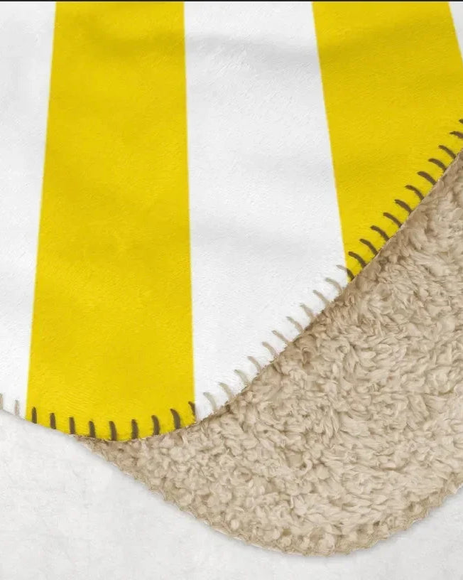 #UKIENATION Sherpa Blanket - Starburst 60"x80" - Campus Greek Fit