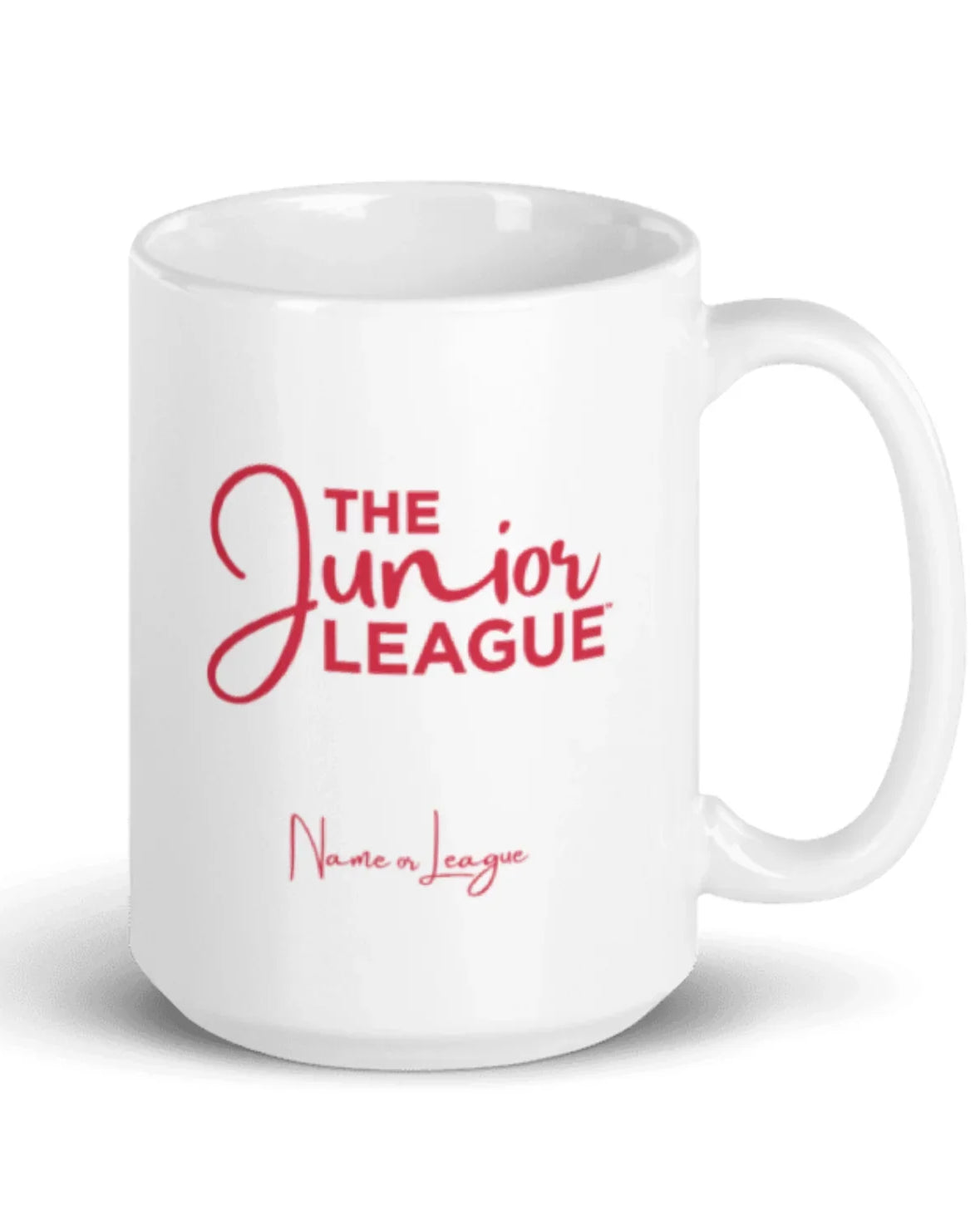 Junior League Ceramic Mug 15 oz.- Script | JL Keepsake | Bulk Gifts