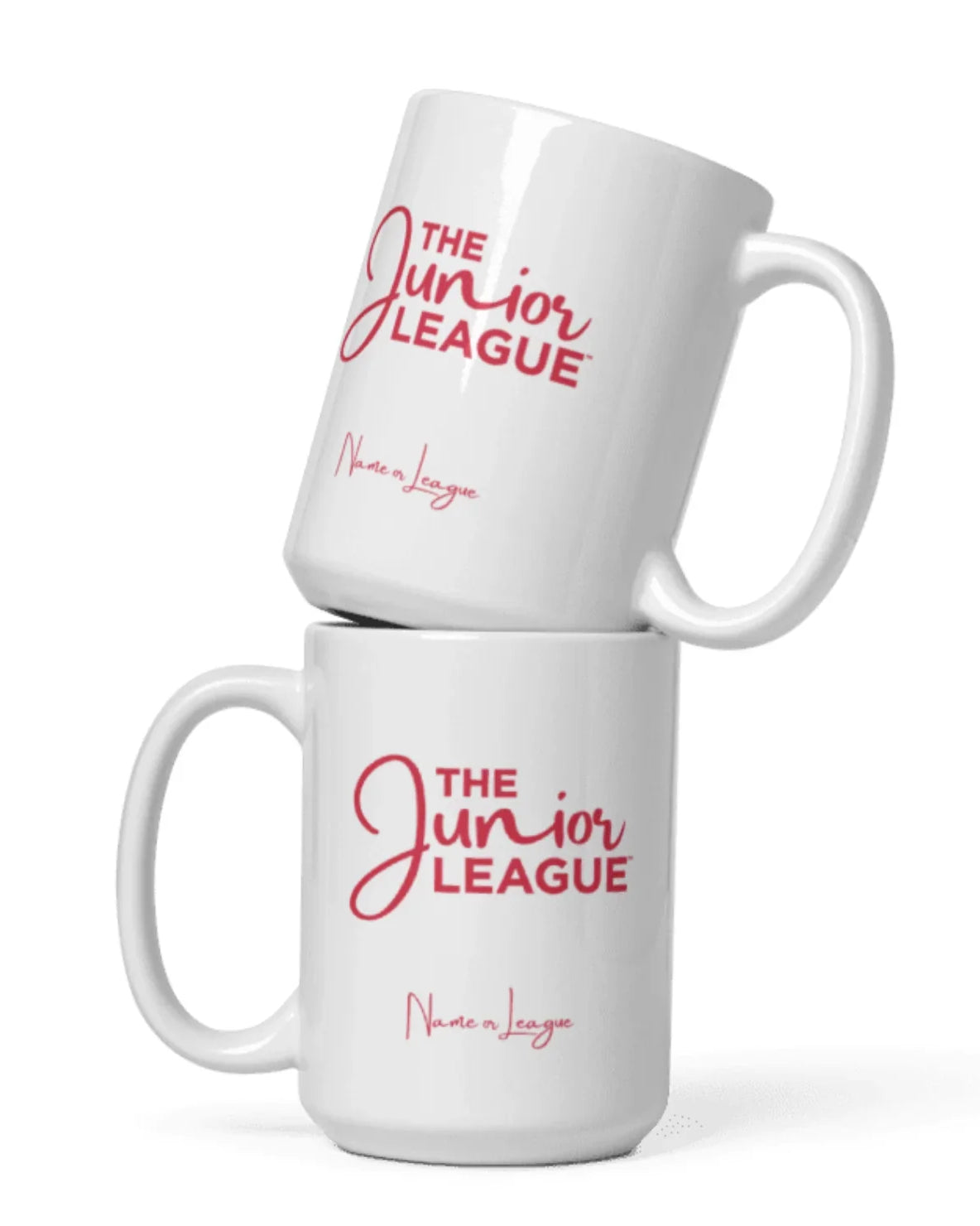 Junior League Script Ceramic Mug 2