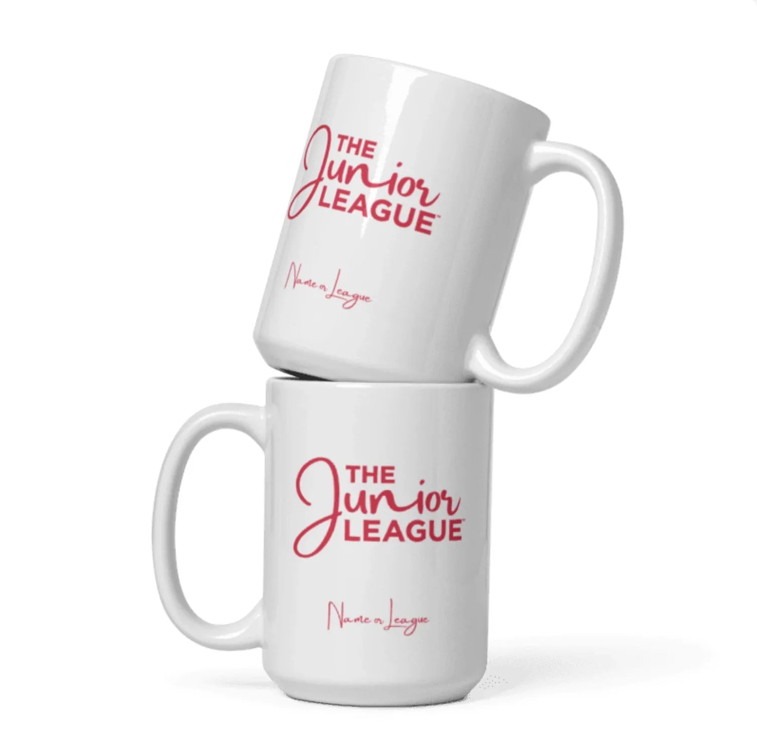 Junior League Script Ceramic Mug 2