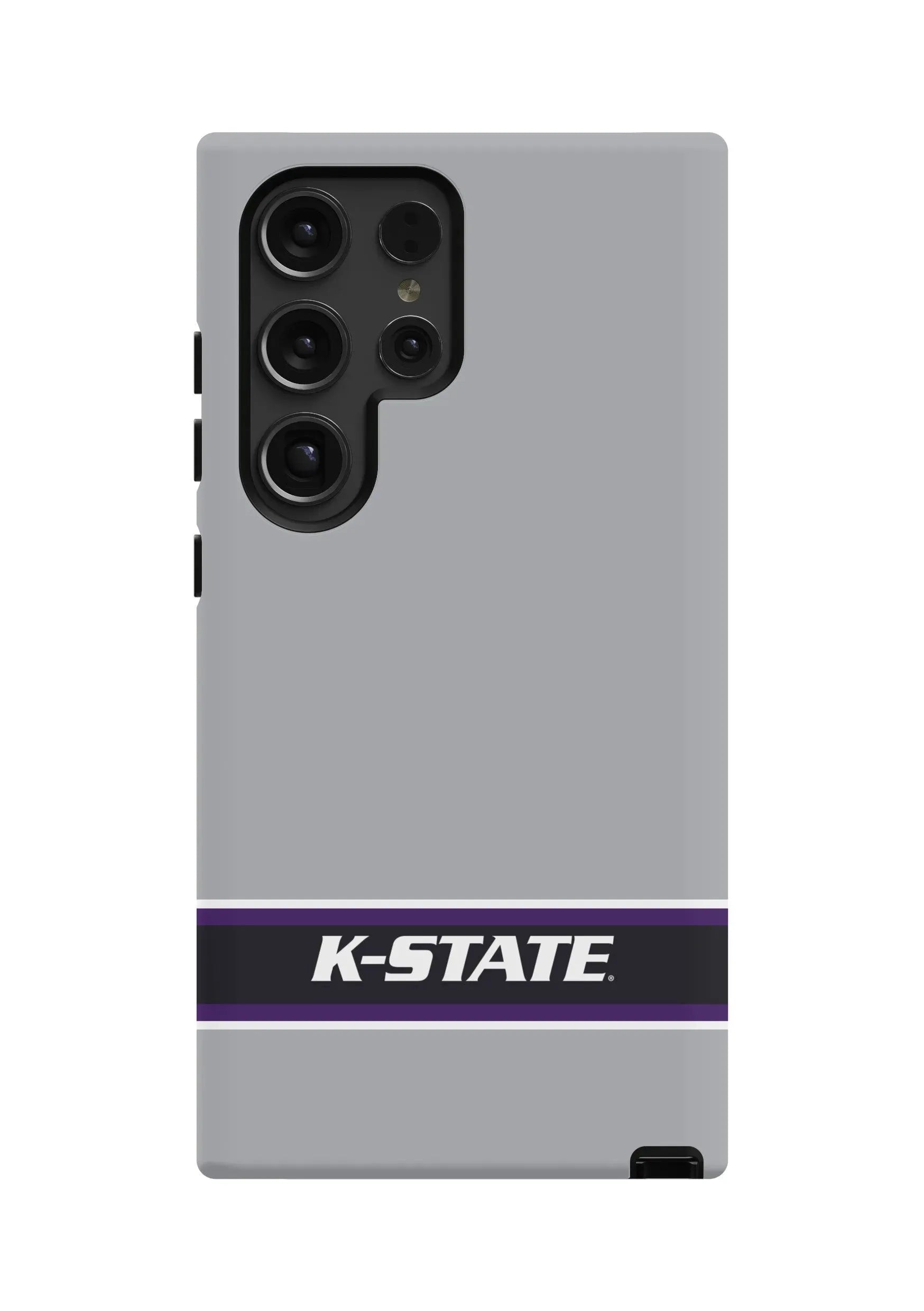 Kansas State University Samsung Galaxy 24, 23 Mobile Phone Case - Gray Matte Mobile Phone Cases