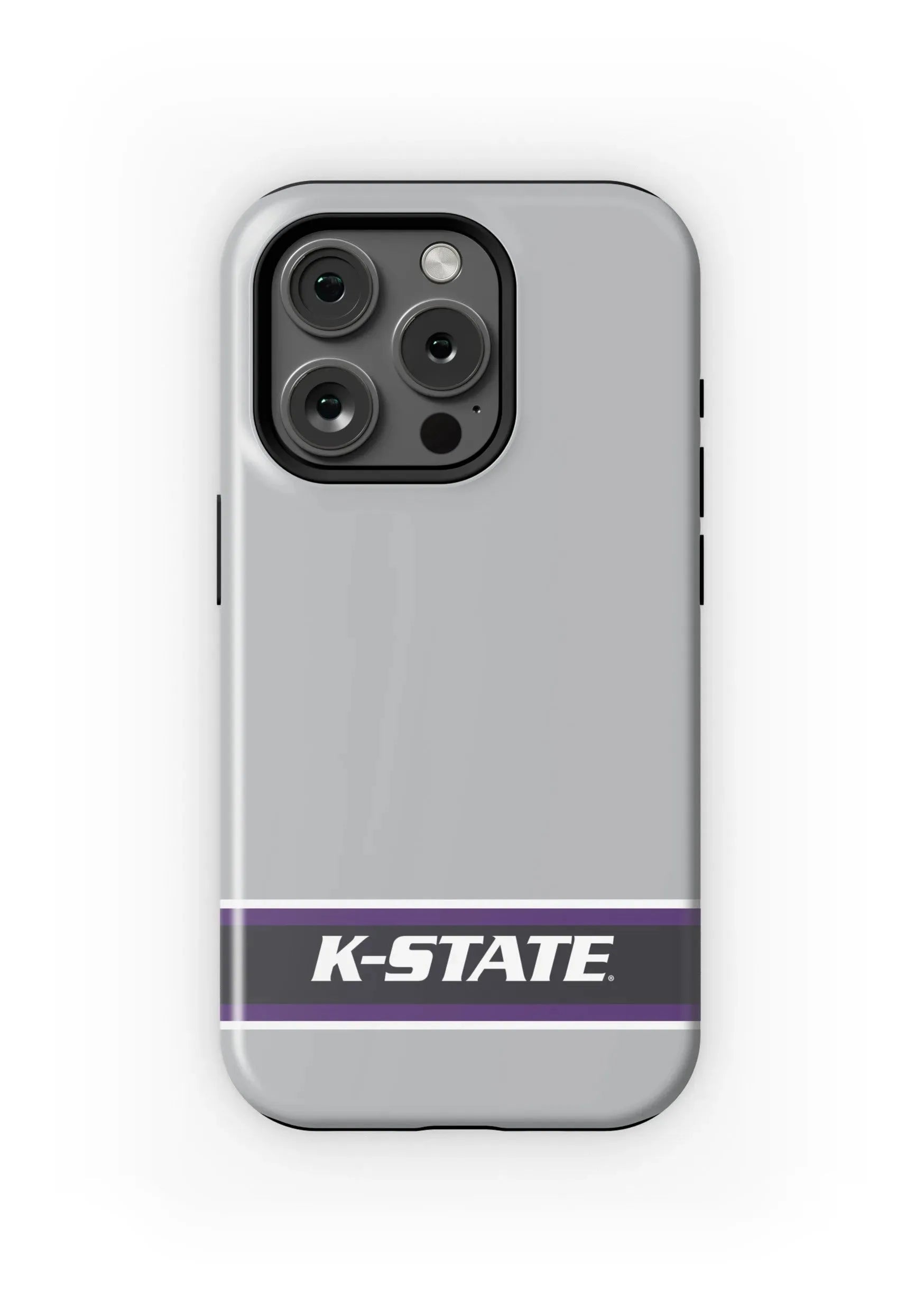 Kansas State University iPhone 16, 15, 14, 13 Mobile Phone Case - Gray Matte Mobile Phone Cases