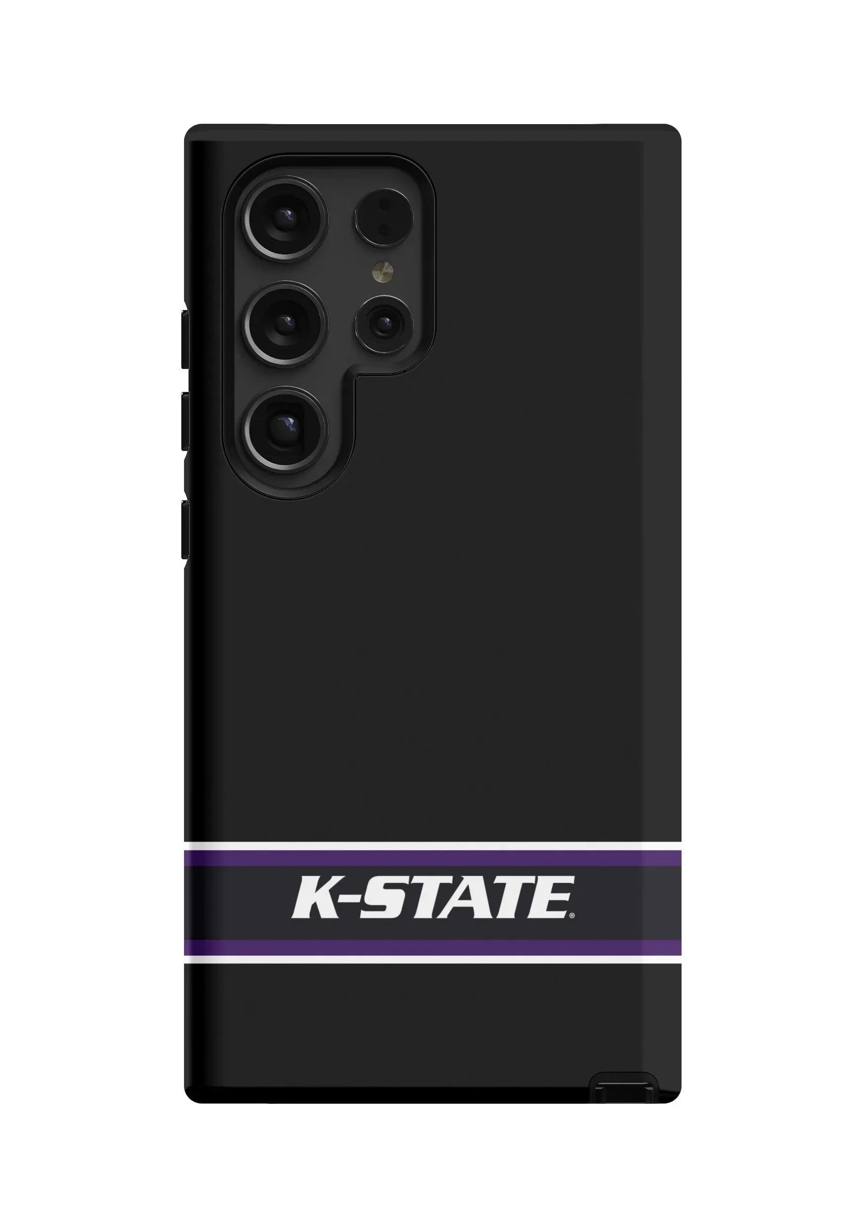 Kansas State University Samsung Galaxy 24, 23 Mobile Phone Case - Black Gloss Mobile Phone Cases