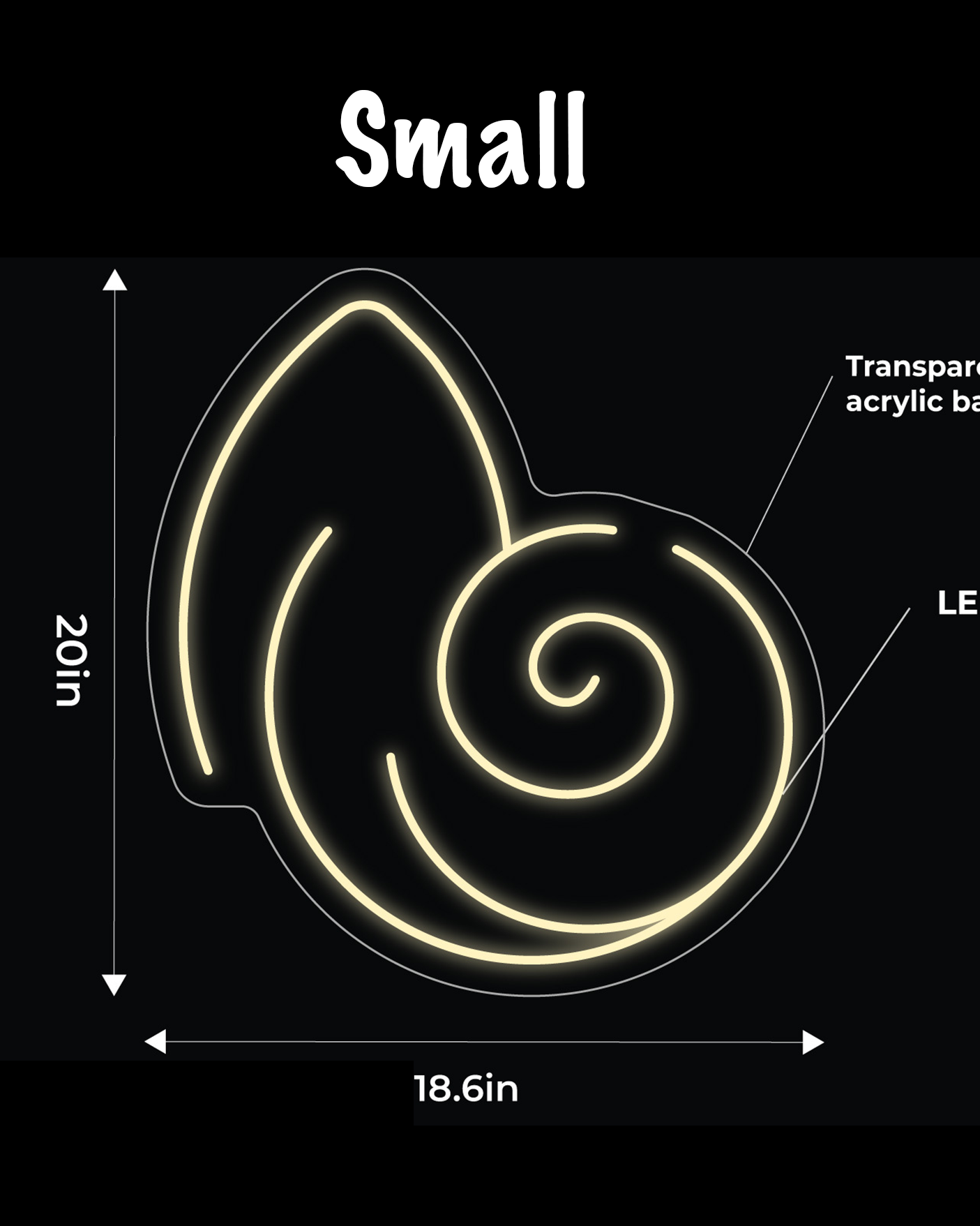 Kappa Delta Nautilus Icon LED Neon Sign w/ Dimmer | Kaydee Gifts
