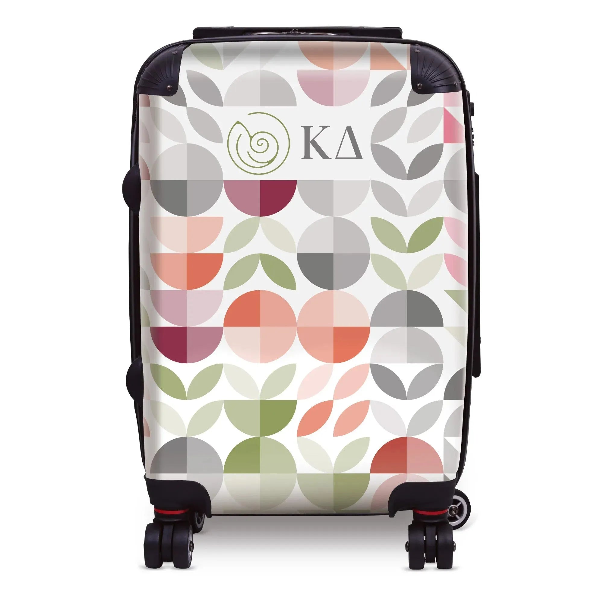 Kappa Delta Carry-on Suitcase - Geo Petals Suitcases