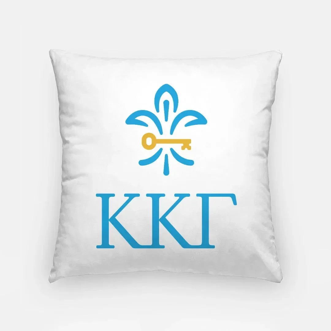 Kappa 18" Greek Letters Pillow