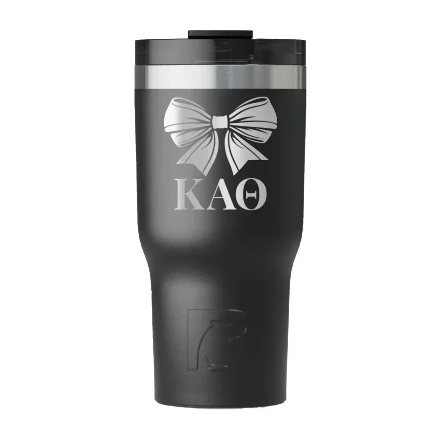 Kappa Alpha Theta RTIC 20 oz Essential Ceramic Lined Tumbler - Bow