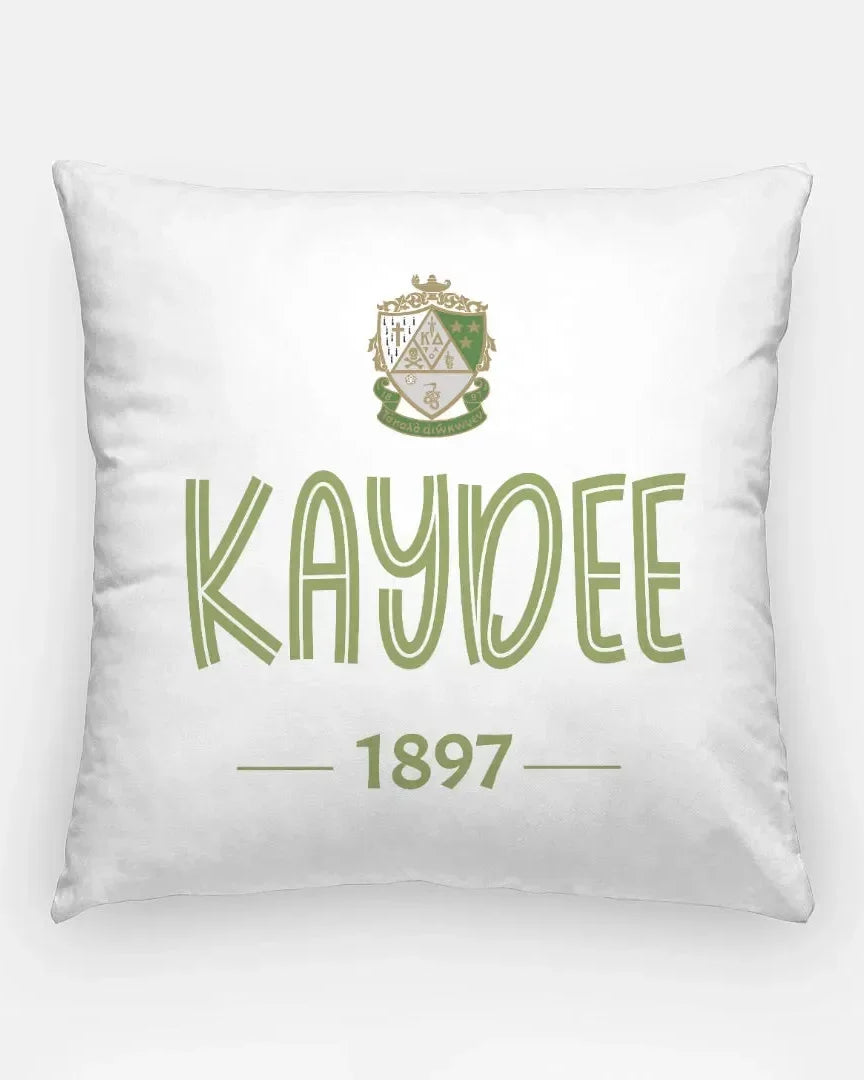 Kappa Delta 1897 18" Throw Pillow