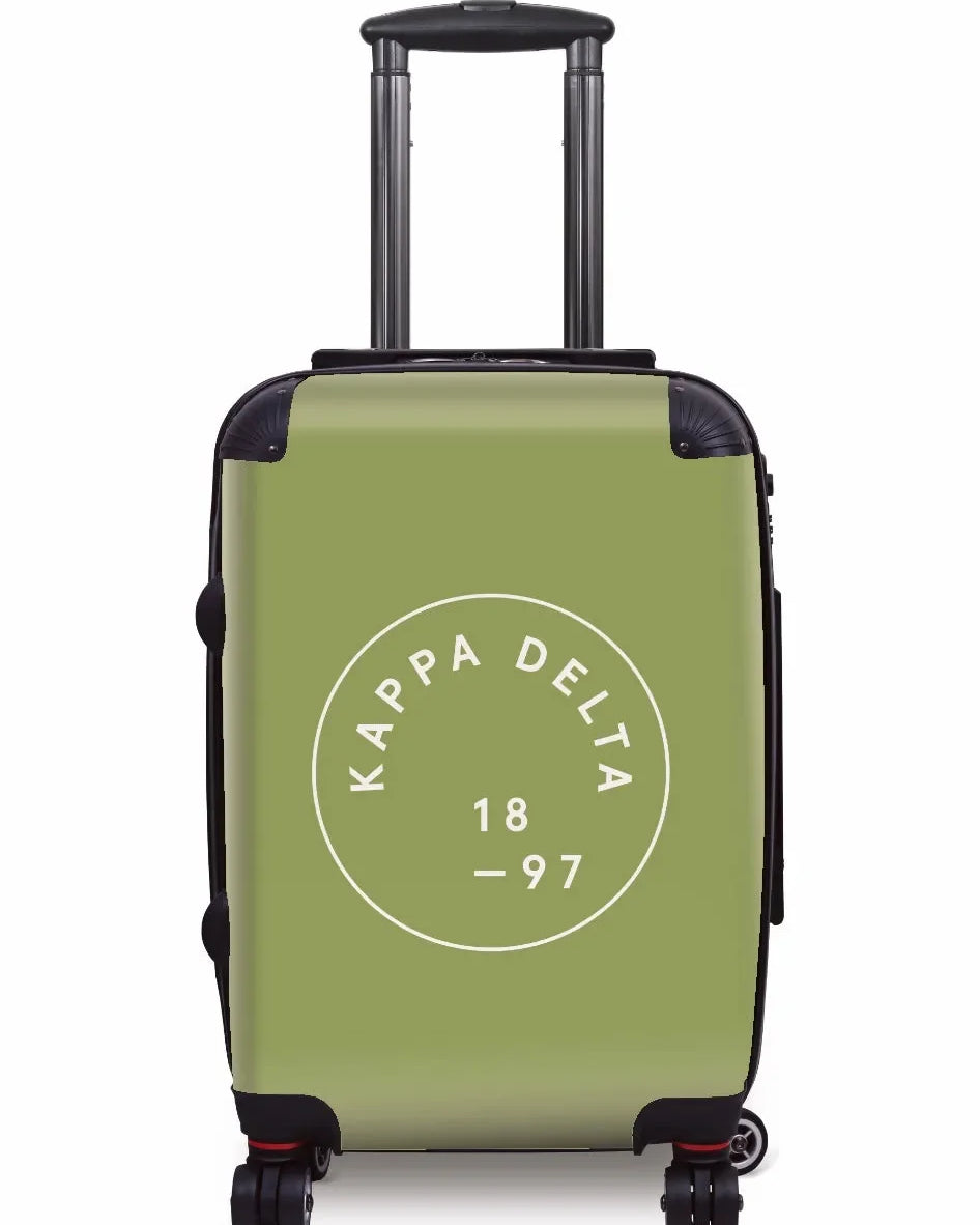 Kappa Delta Carry-on Suitcase - 1897 Olive Suitcases
