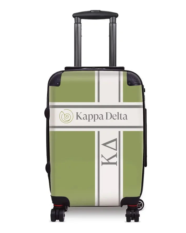 Kappa Delta Carry-on Suitcase - Cross Stripe Suitcases