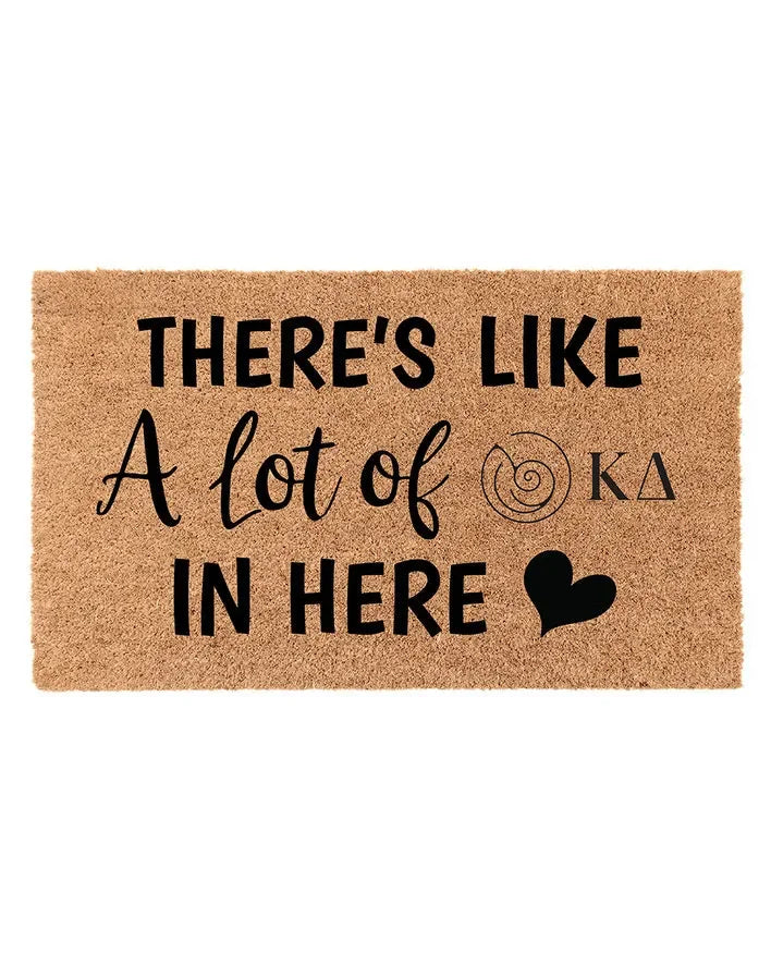 Kappa Delta Coir Doormat - A Lot of Door Mats