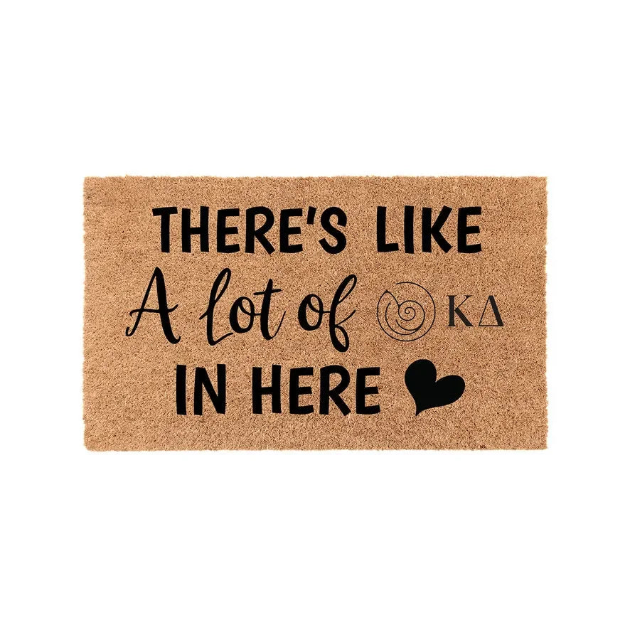 Kappa Delta Coir Doormat - A Lot of Door Mats