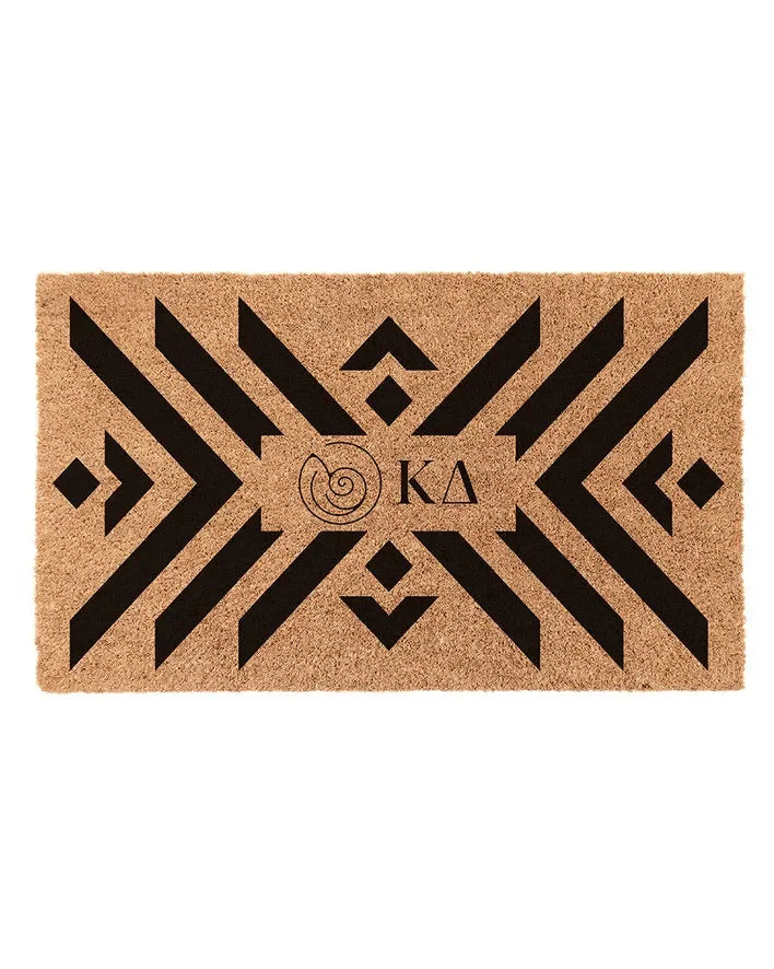 Kappa Delta Coir Doormat - Boho Door Mats