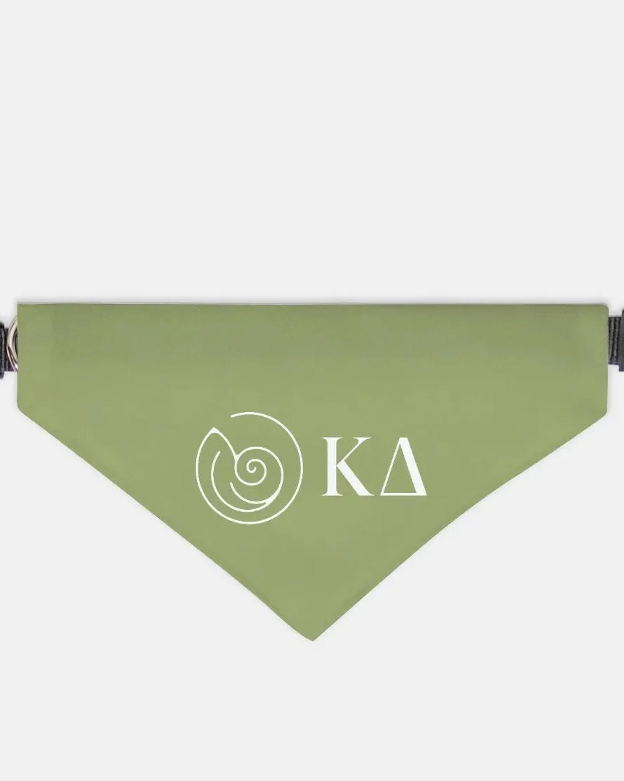 Kappa Delta Pet Bandana - Kaydee Greek Letters Pet Bandanas