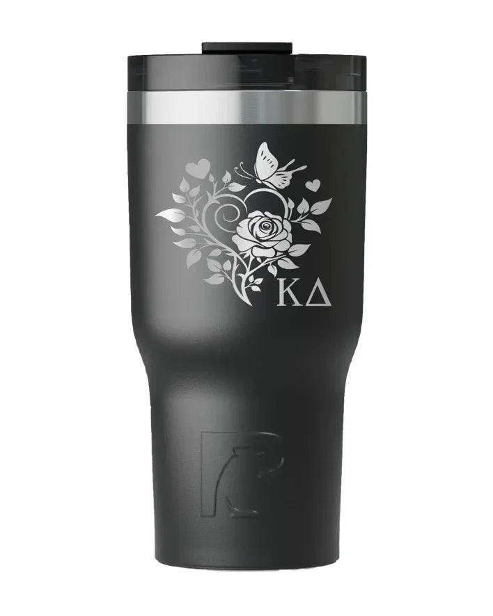 Kappa Delta RTIC 20 oz Essential Ceramic Lined Tumbler - Heart