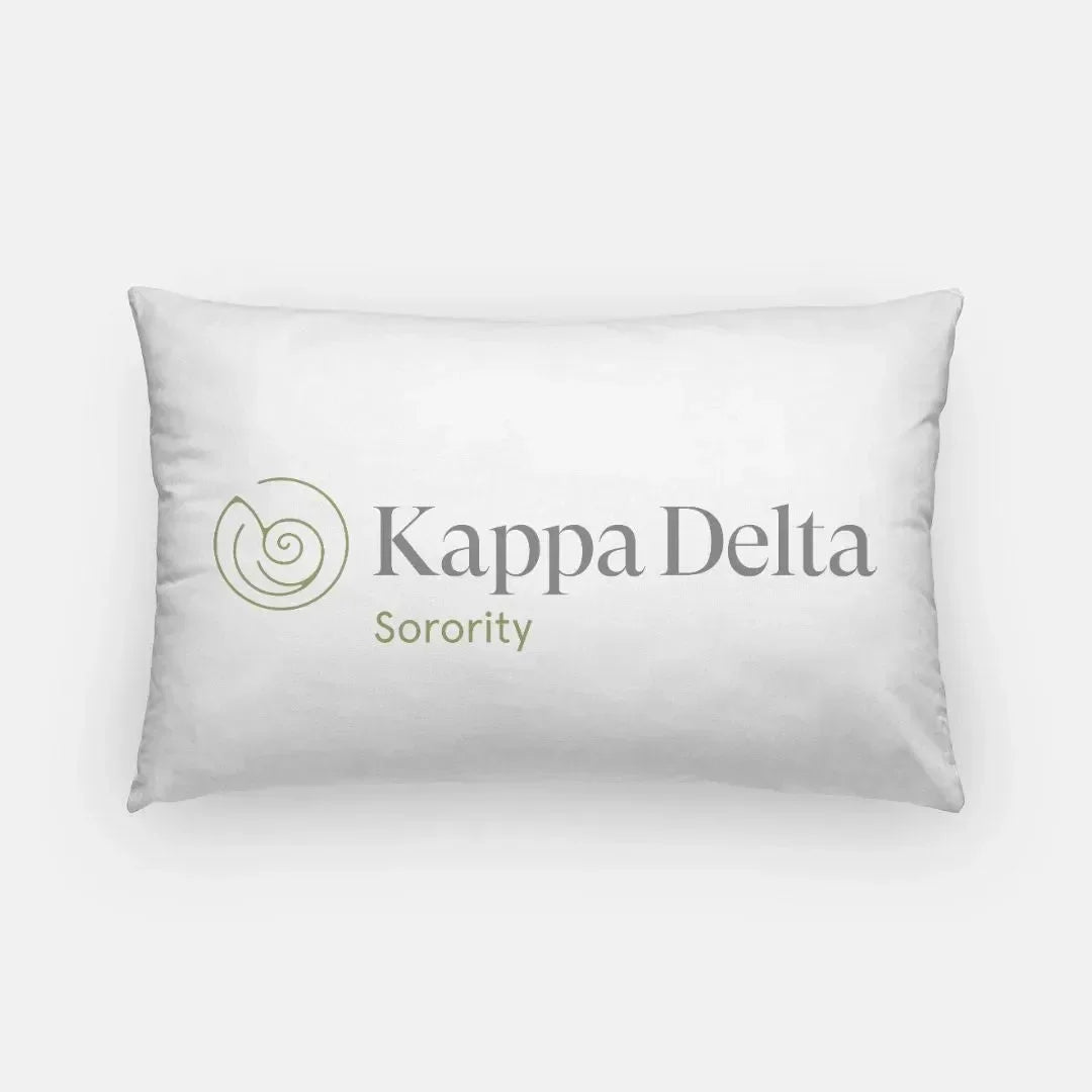 Kappa Delta Traditional Lumbar Pillow