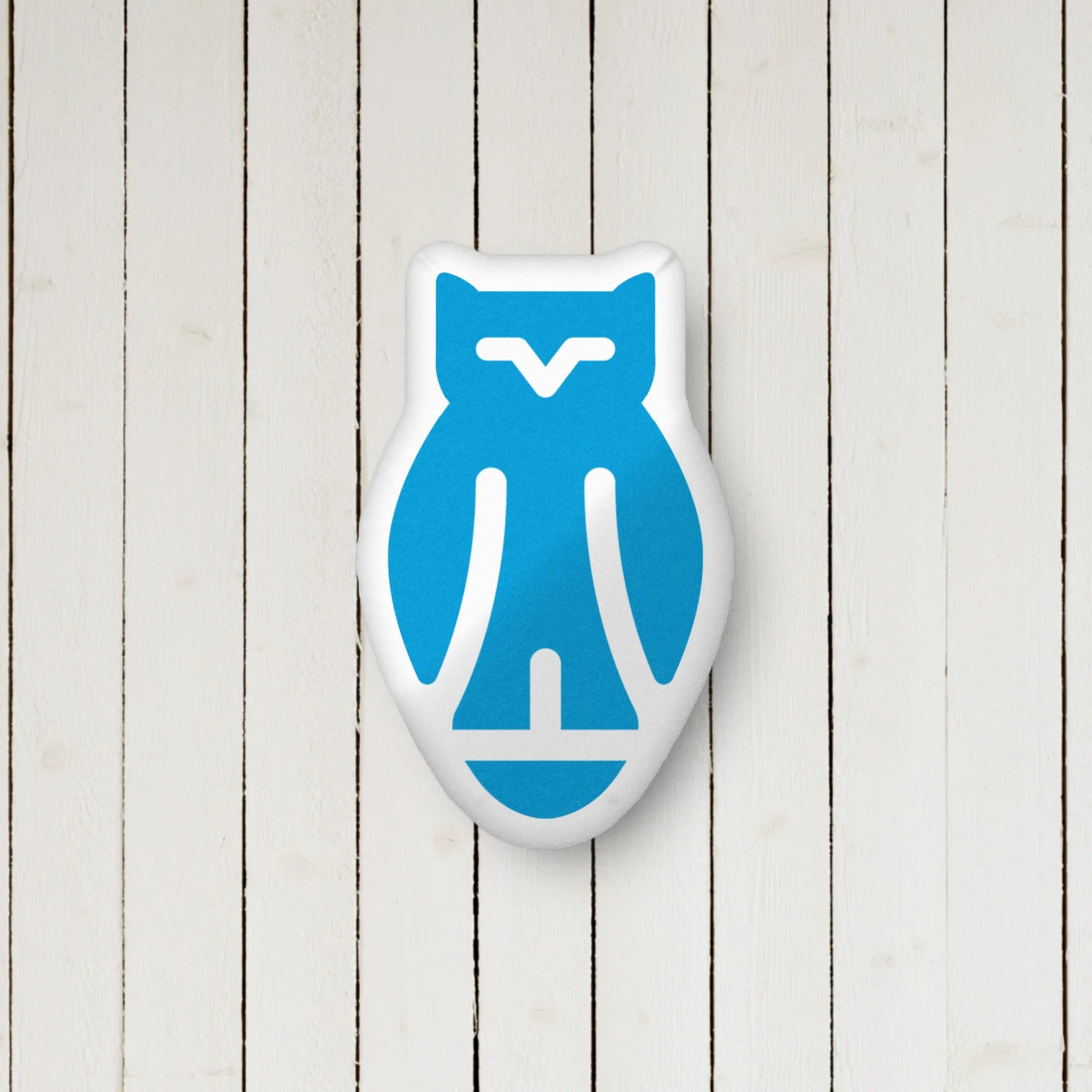 Kappa Kappa Gamma Owl Custom-Shape Throw Pillow