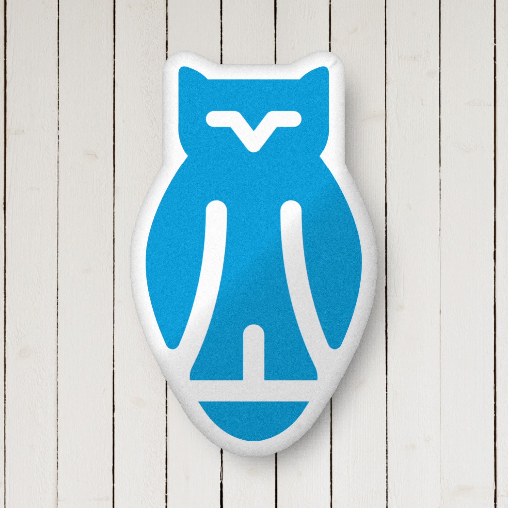 Kappa Kappa Gamma Owl Custom-Shape Throw Pillow