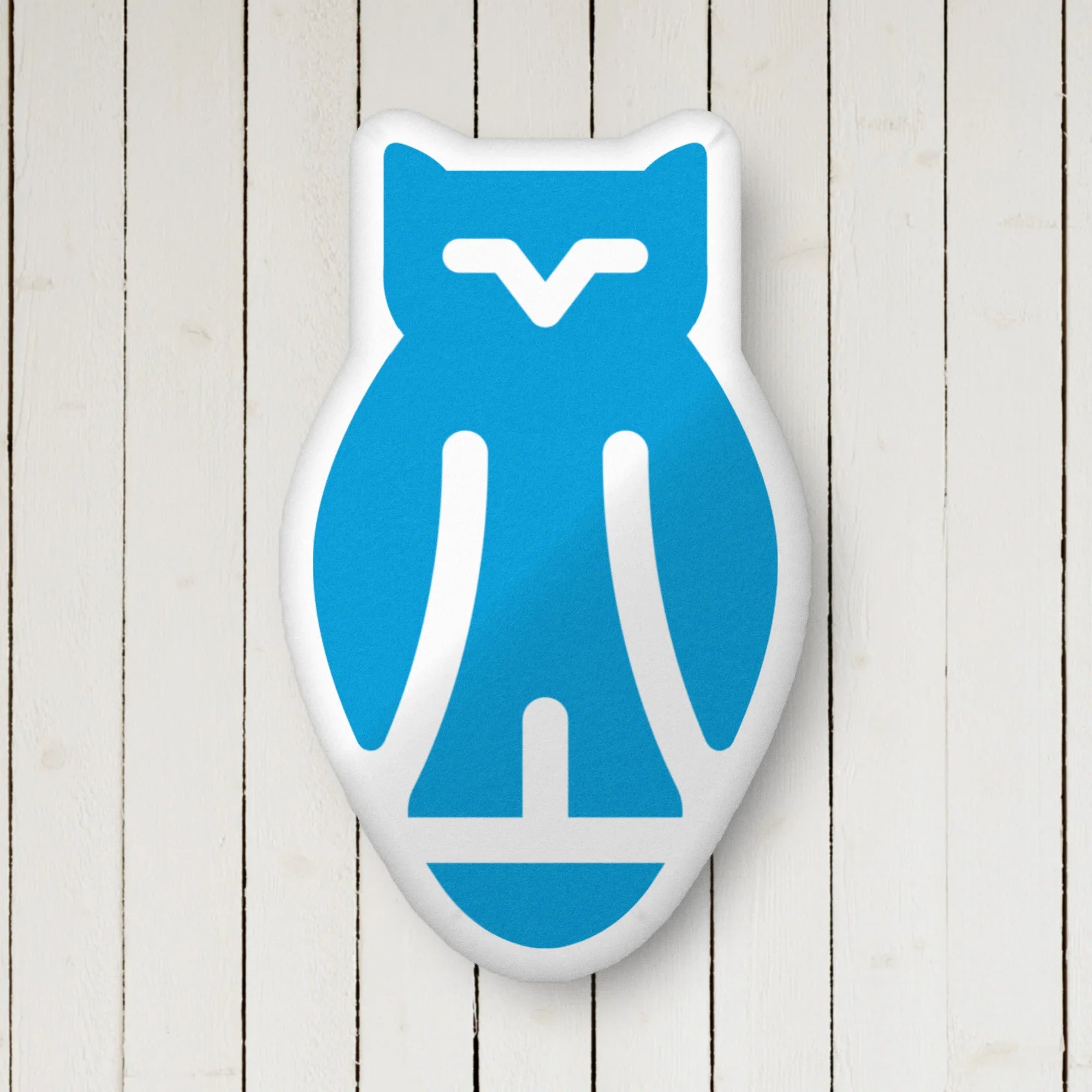 Kappa Kappa Gamma Owl Custom-Shape Throw Pillow