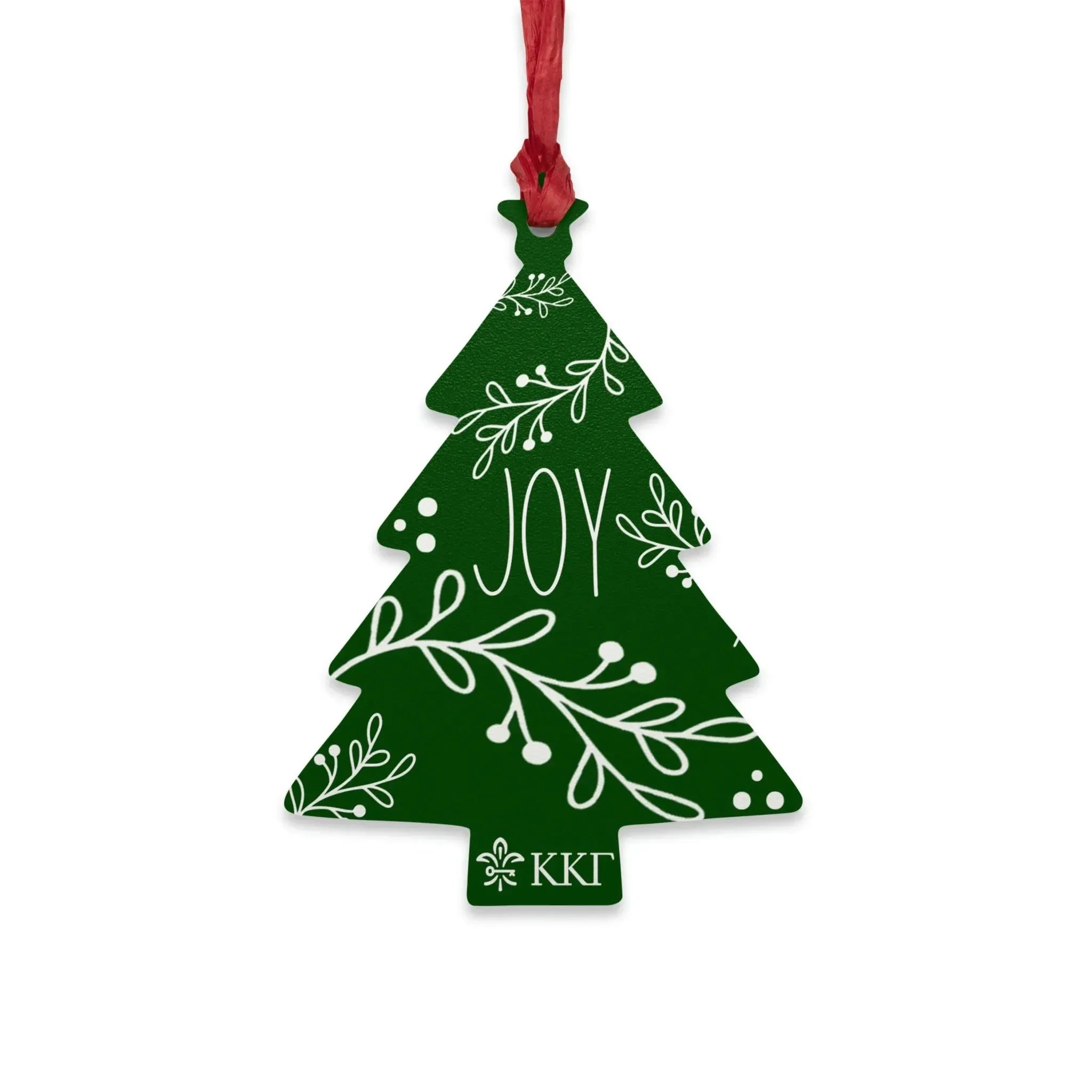Kappa Kappa Gamma Wood Christmas Ornaments / Magnets (Set of 3) Holiday Ornaments