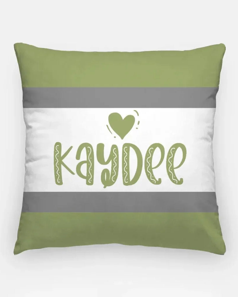 Kaydee 18" Striped Throw Pillow