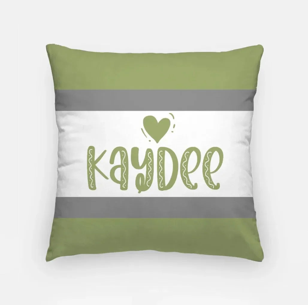 Kaydee 18" Striped Throw Pillow
