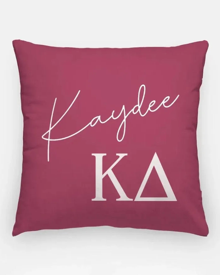 Kaydee 18" Throw Pillow Burgundy