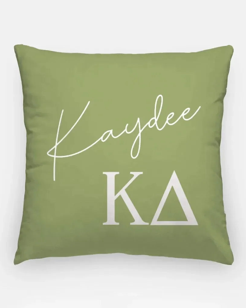 Kaydee 18" Throw Pillow Olive