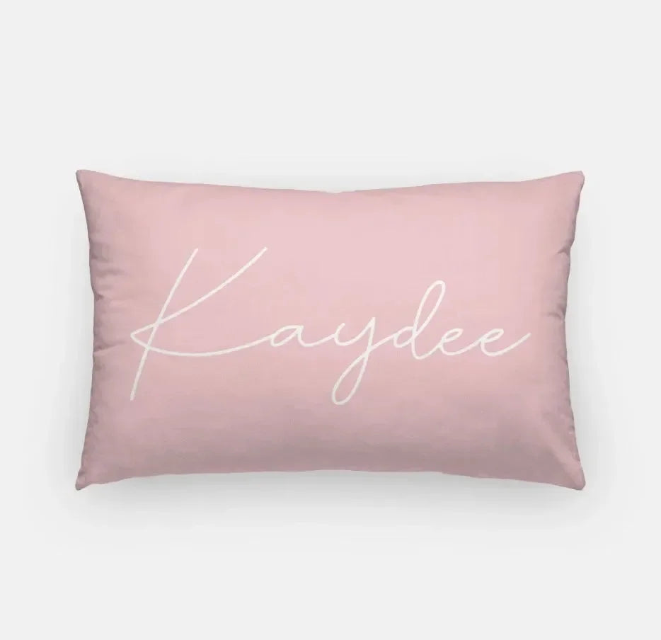 Kaydee Lumbar Pillow Blush Pink