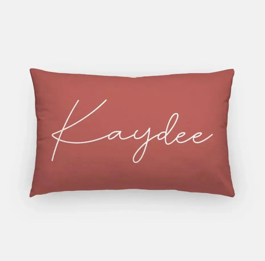 Kaydee Lumbar Pillow Clay