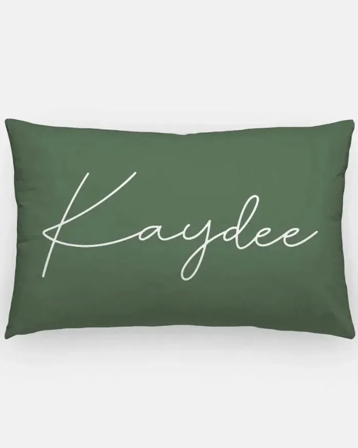Kaydee Lumbar Pillow Dark Olive