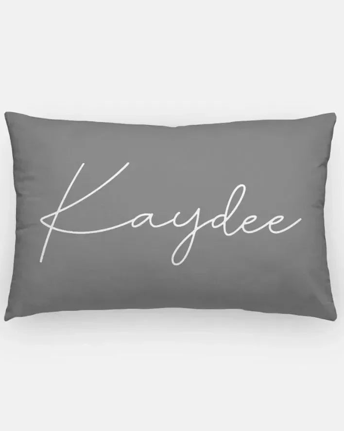 Kaydee Lumbar Pillow Gray