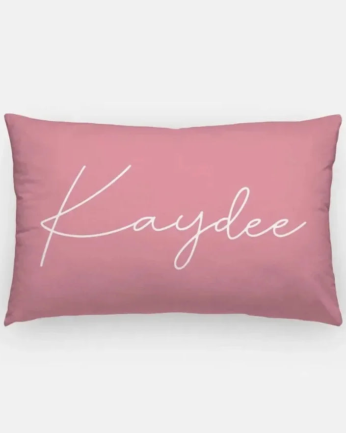 Kaydee Lumbar Pillow Pink